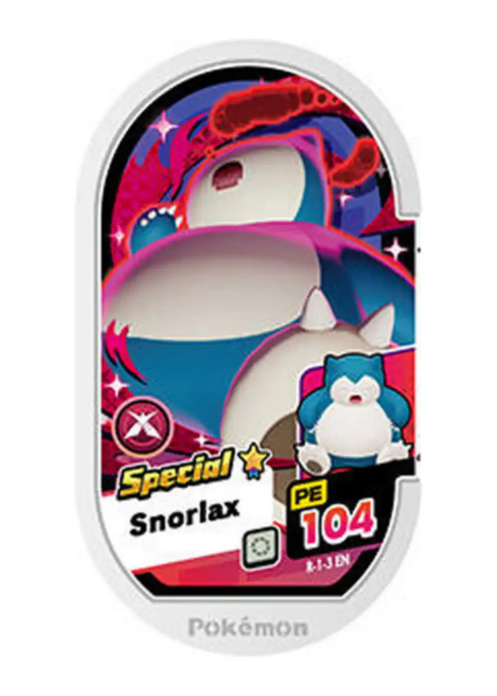 Snorlax card front