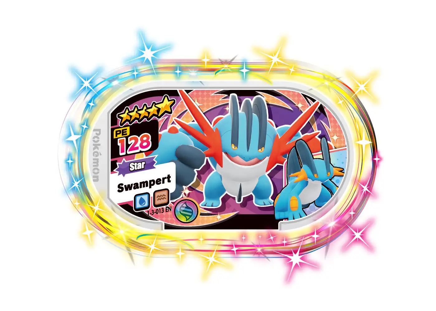 Swampert card front