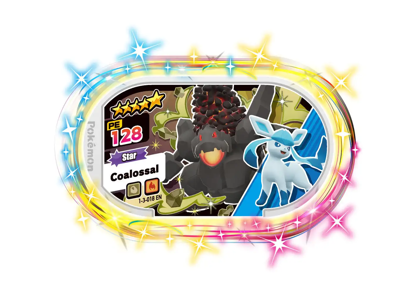 Coalossal card front