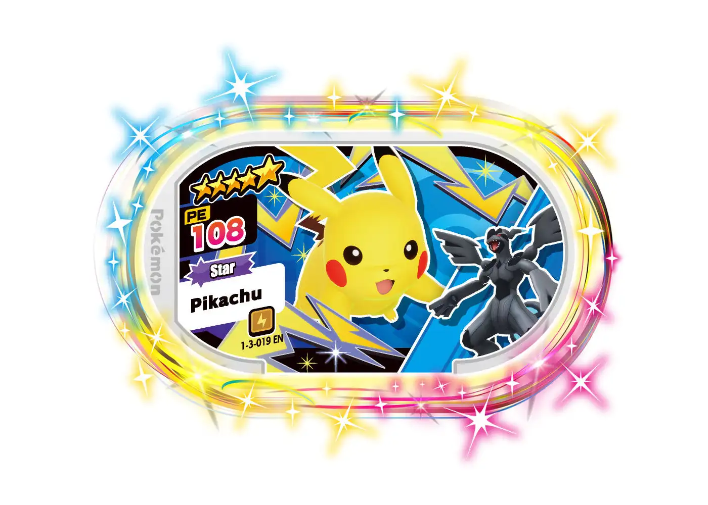 Pikachu card front