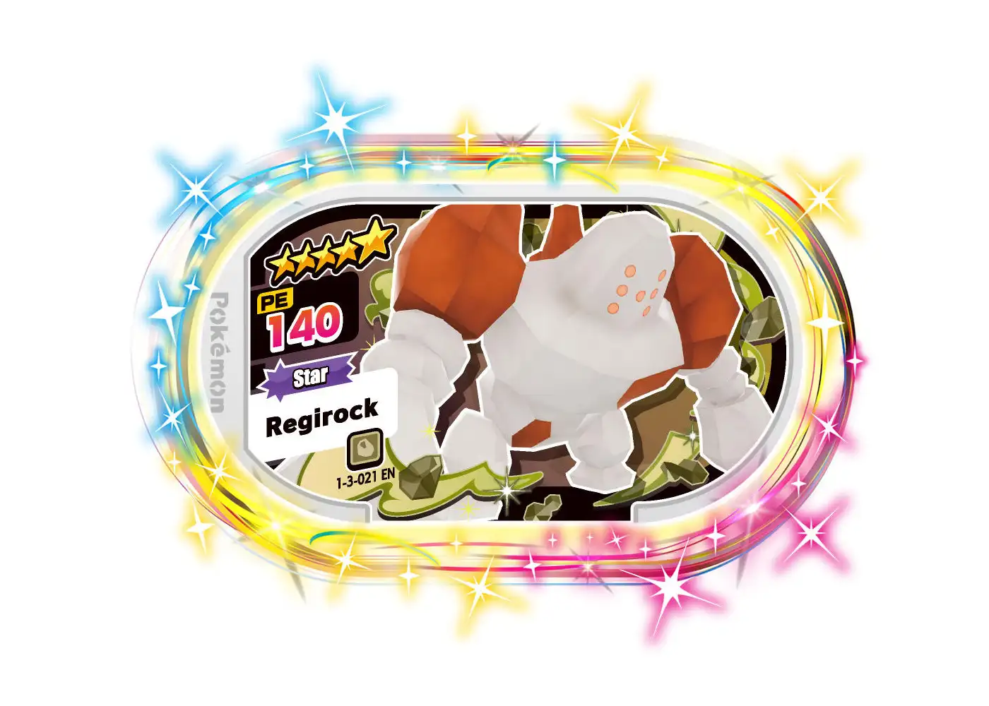 Regirock card front