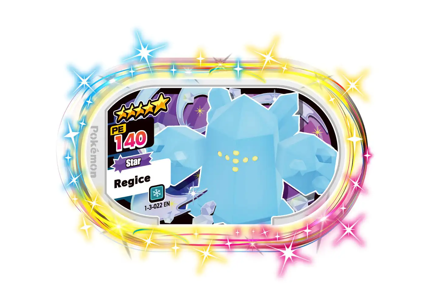 Regice card front