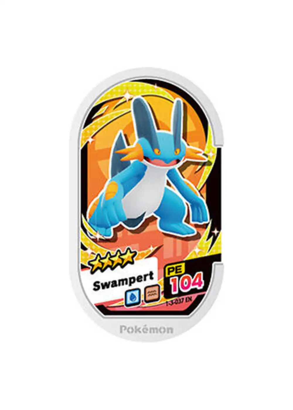 Swampert card front