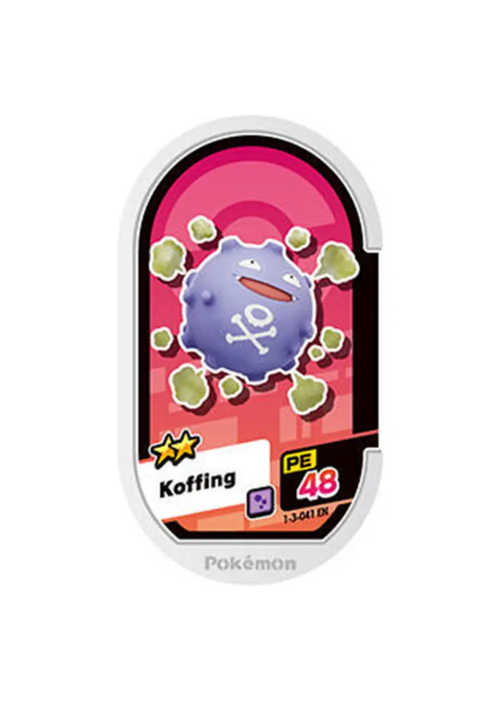 Koffing card front