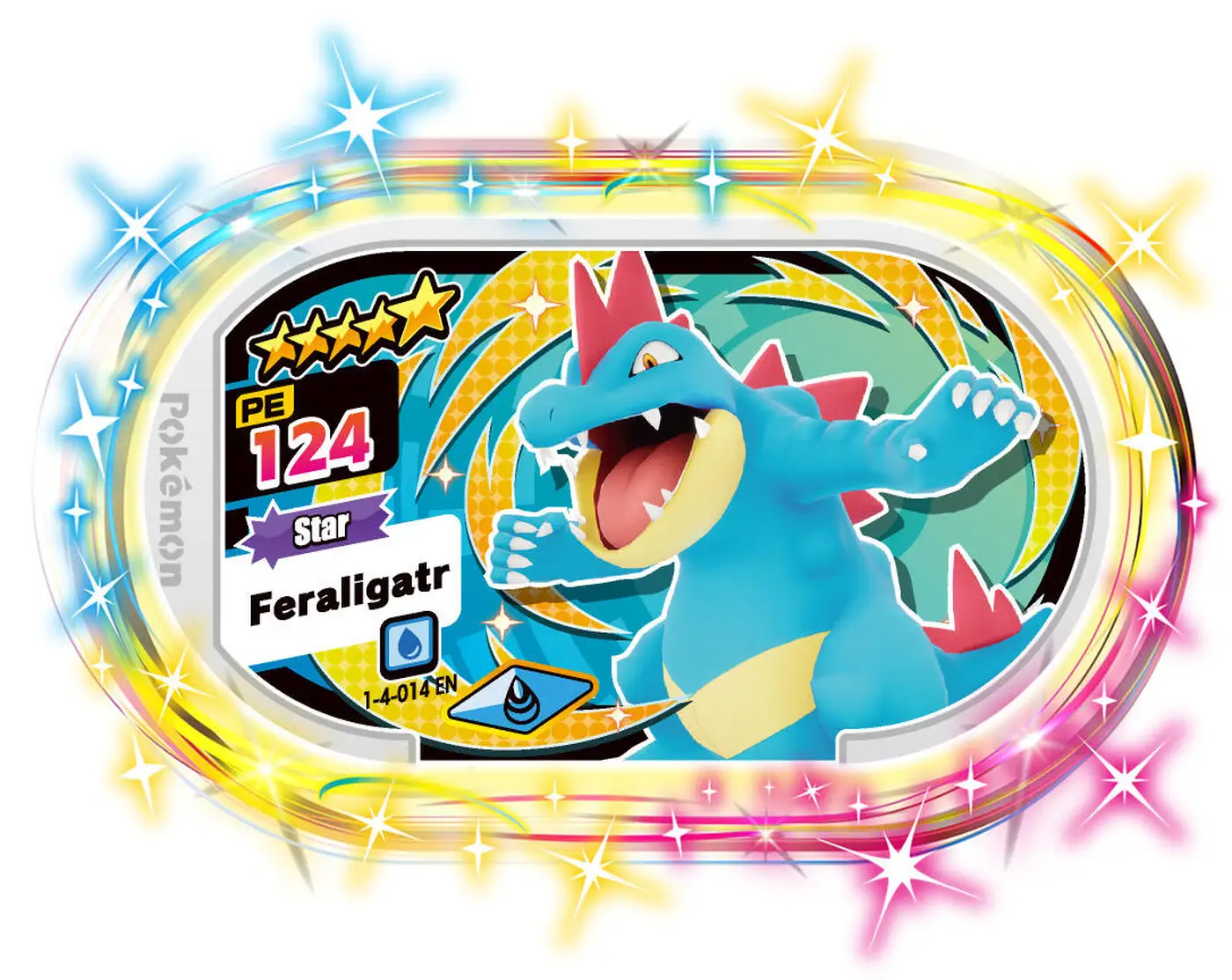 Feraligatr card front