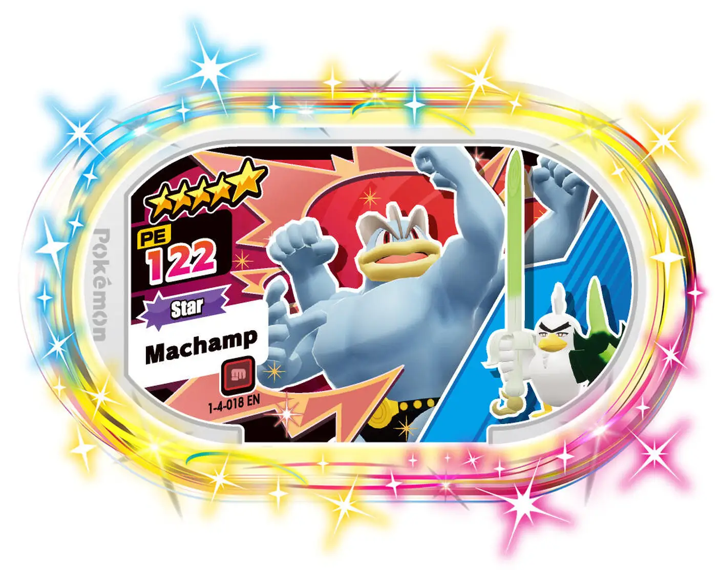 Machamp card front