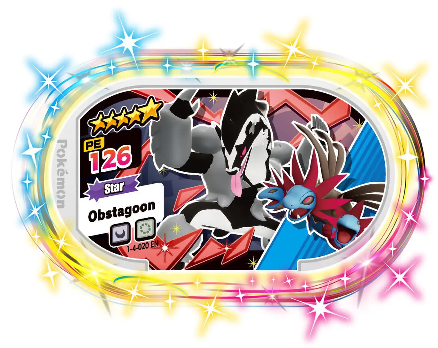 Obstagoon card front