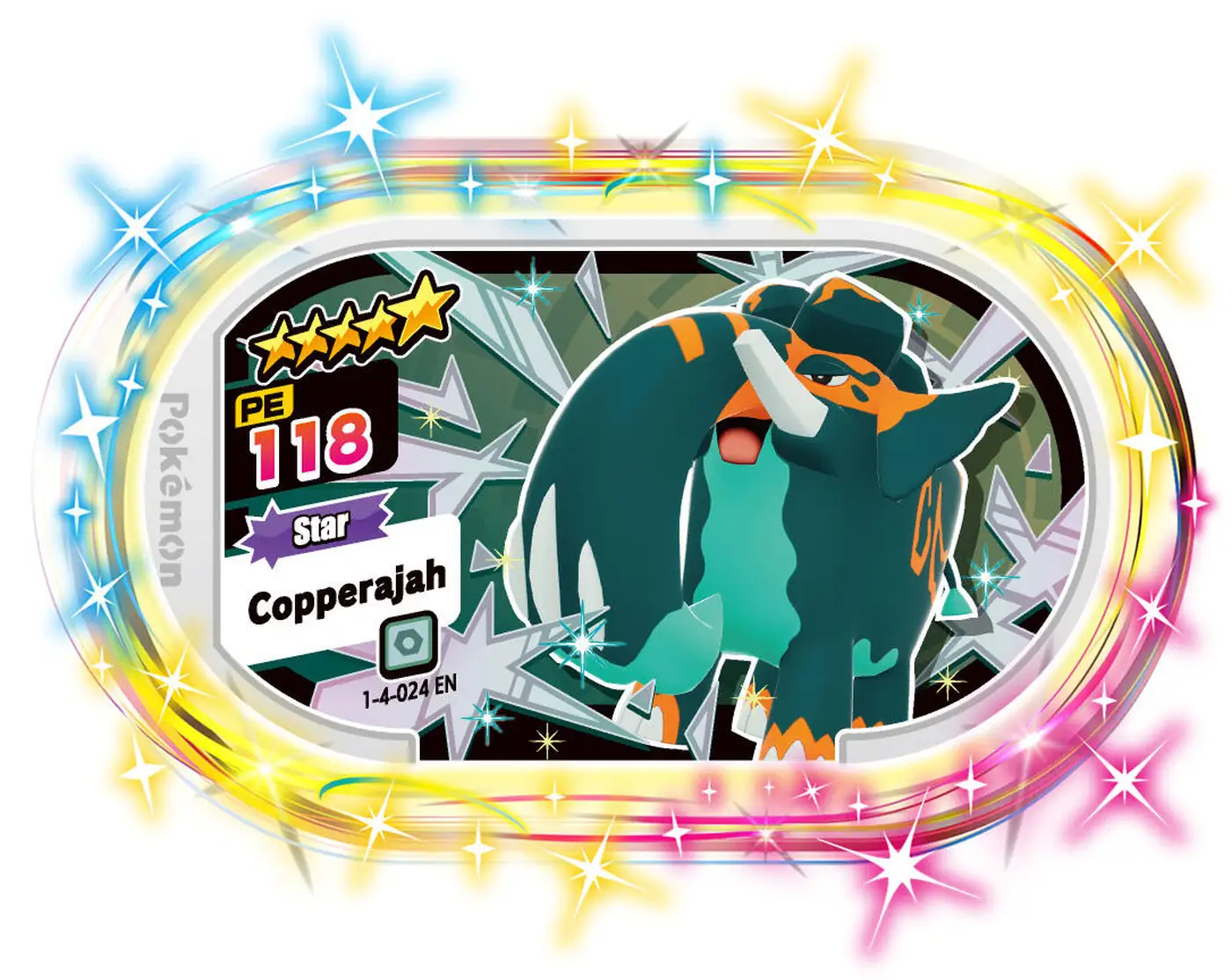Copperajah card front
