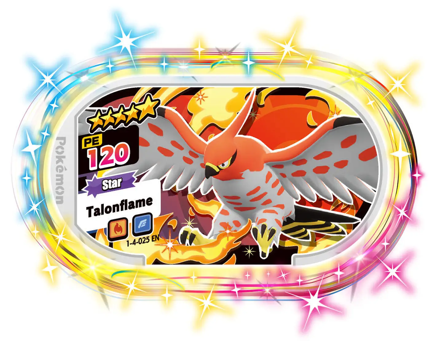 Talonflame card front