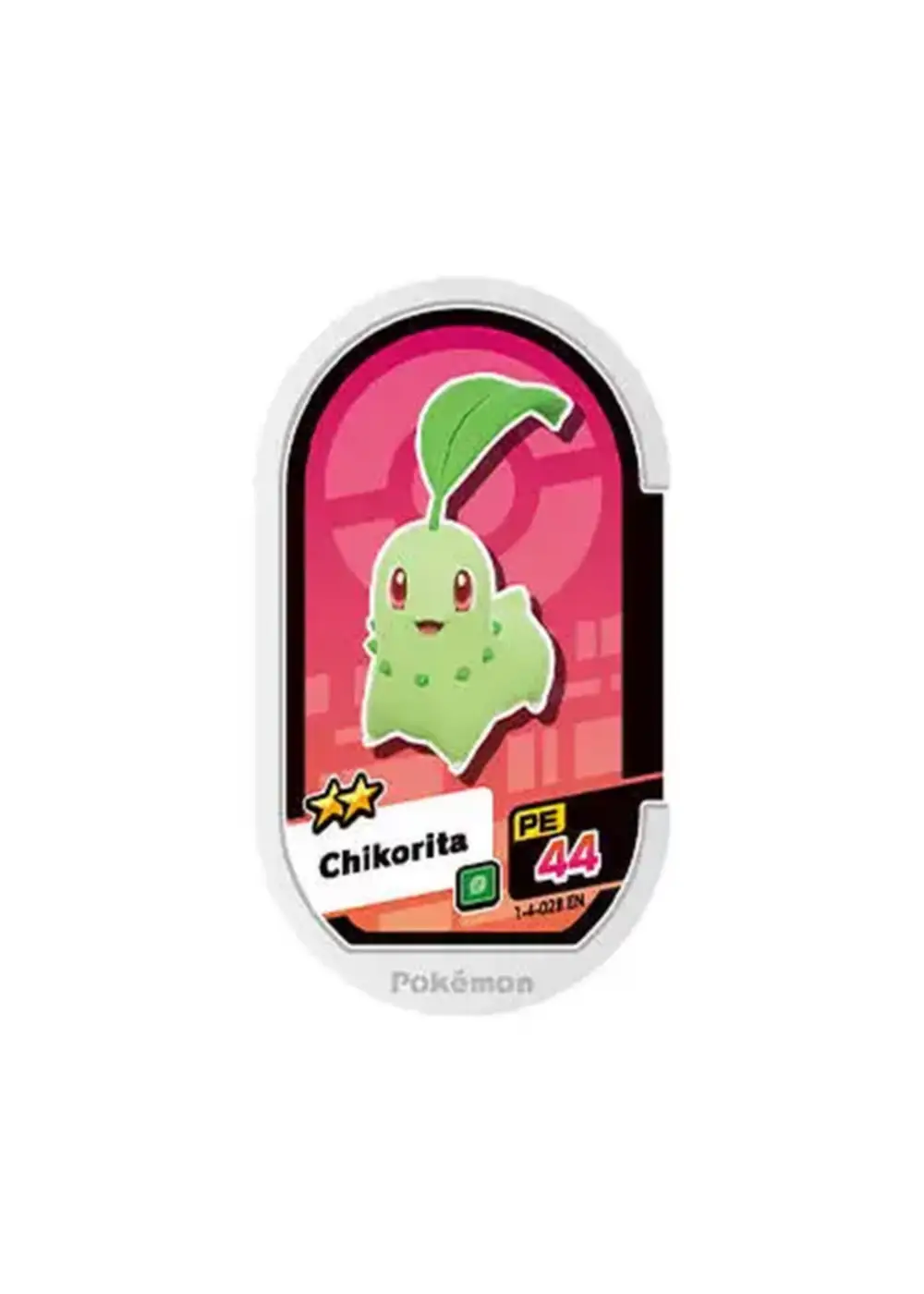 Chikorita card front