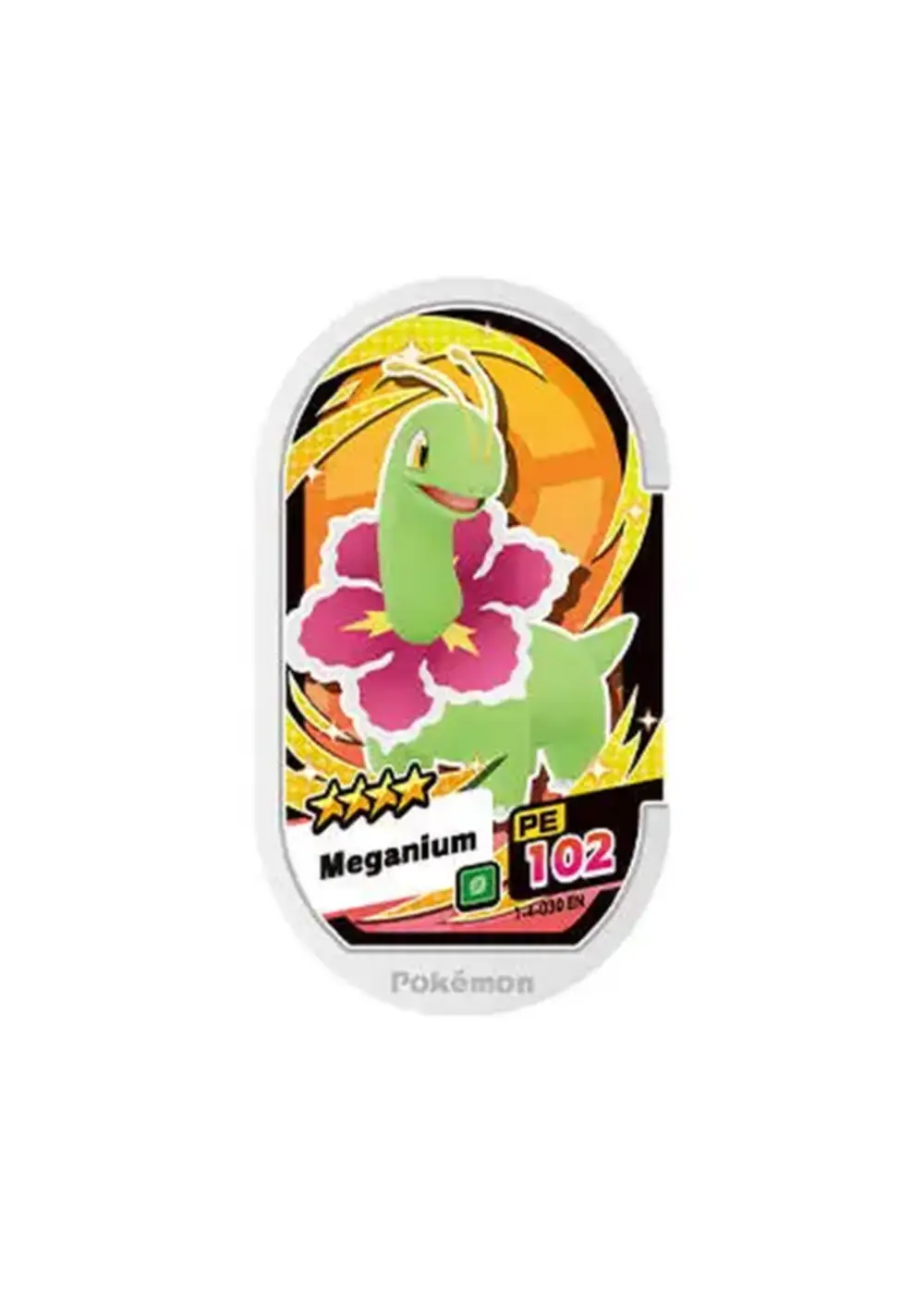 Meganium card front
