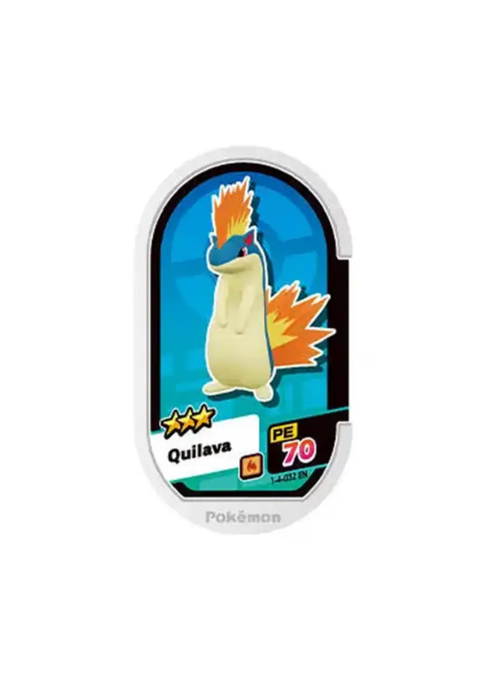 Quilava card front