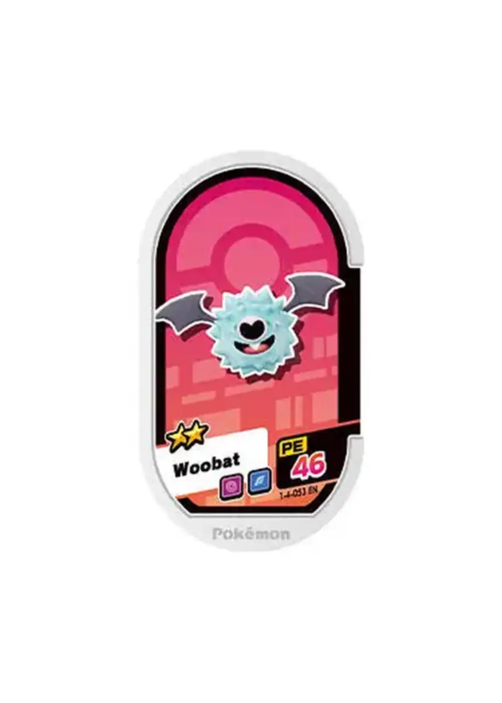 Woobat card front