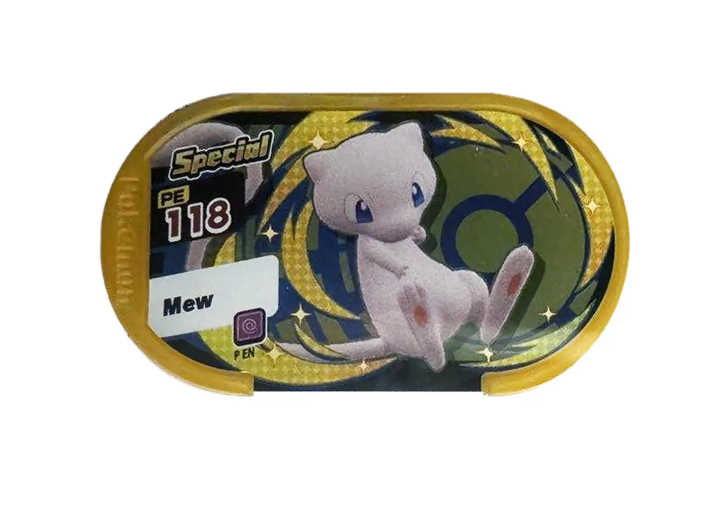 Mew (Gold) card front