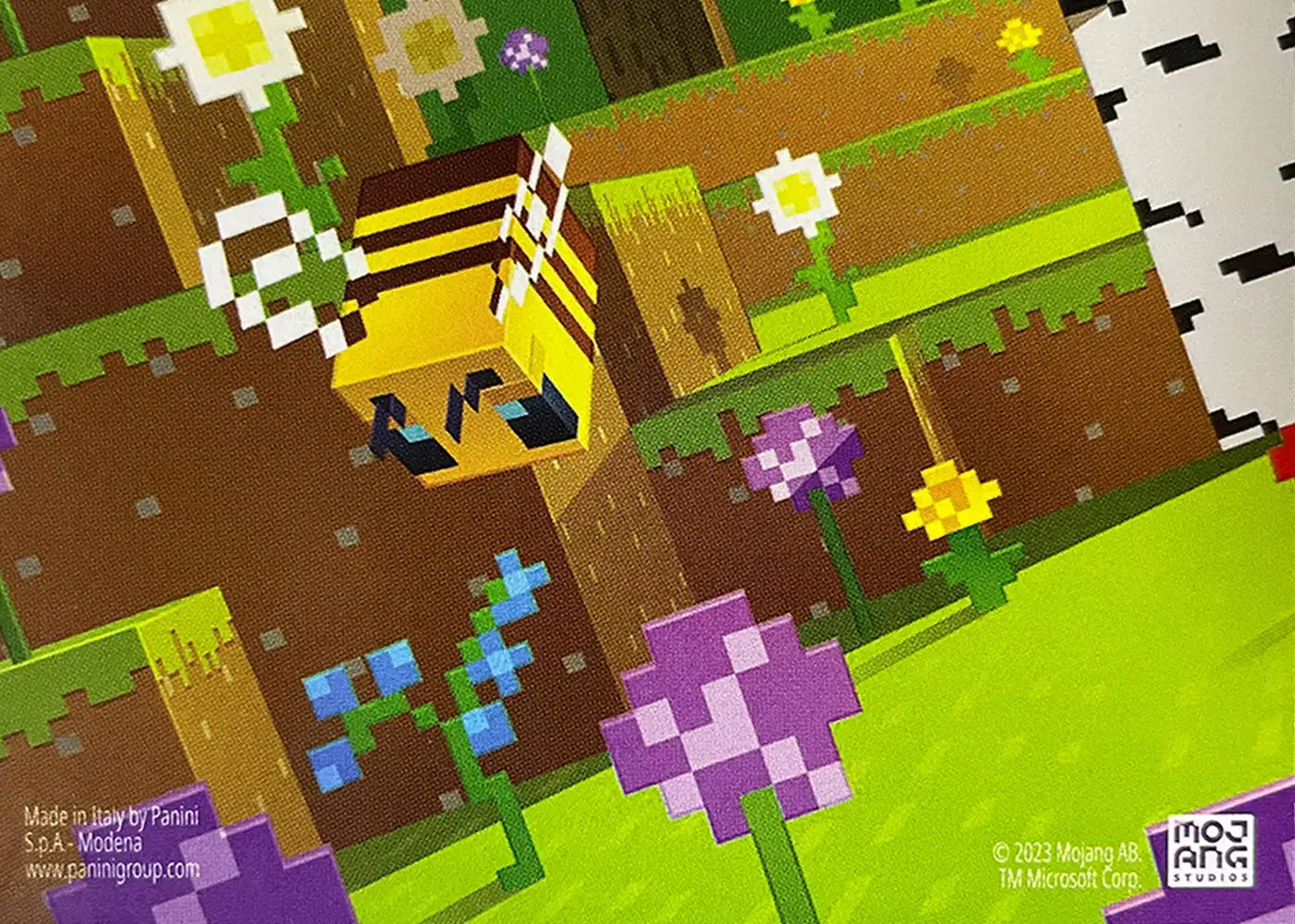 Alex cleverly uses smoke to distract the bees and manages to collect some honey in a bottle (Rainbow Metal) card back