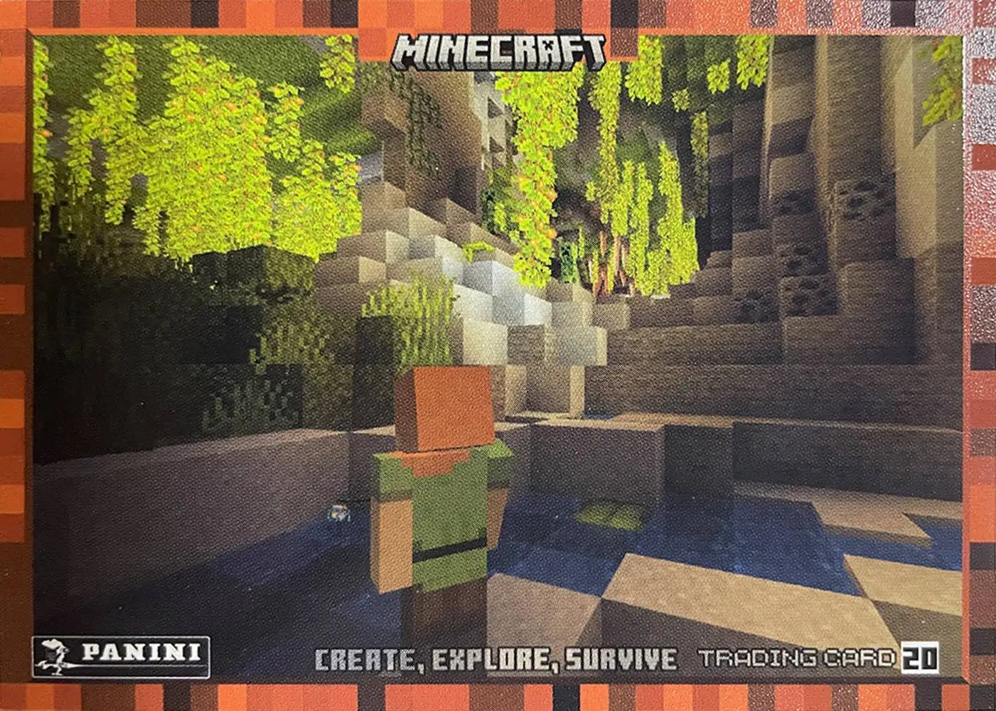 Alex, fishing and enjoying the peaceful atmosphere of the cave card front