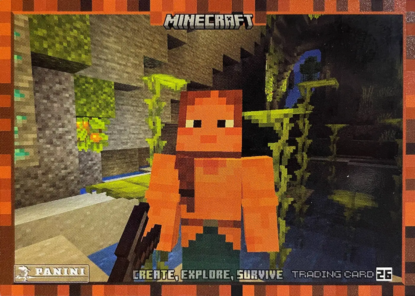 Ari spots the creepers and warns Alex that they're in danger! card front