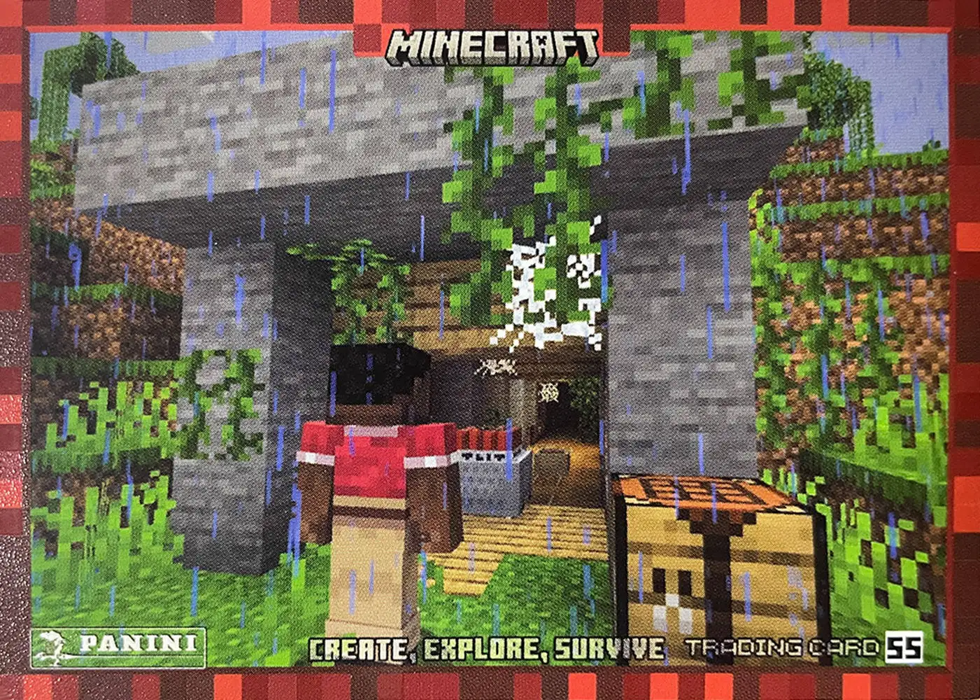Zuri finds an abandoned mine full of chests and TNT card front