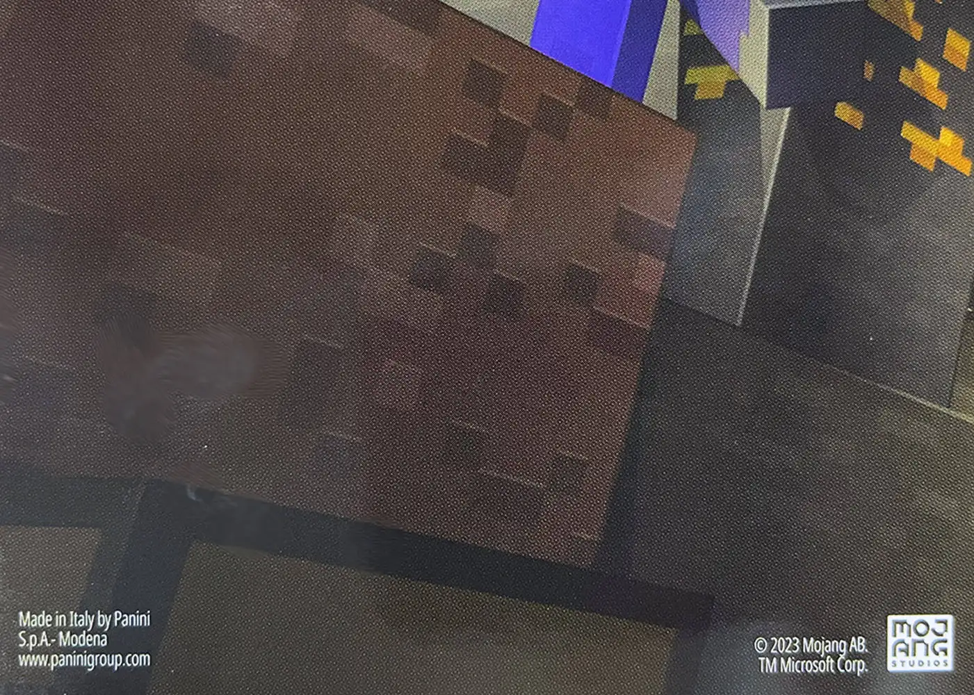 Zuri pushes the minecart by the rails (Regular) card back