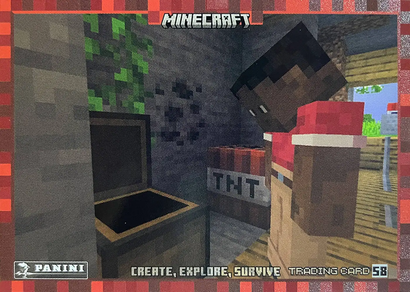 Zuri searches inside the chests for useful items card front