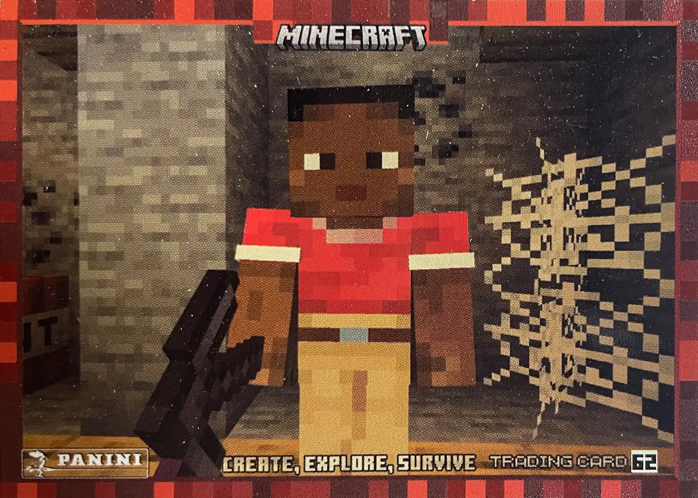 Zuri is ready for some digging card front