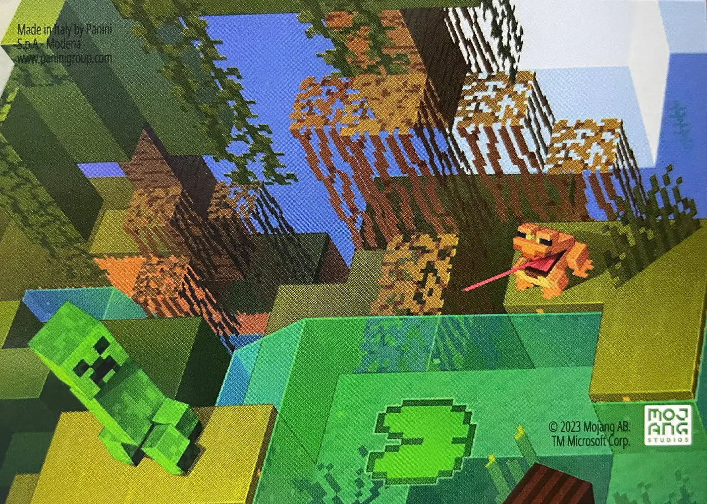 Alex uses scaffolding to reach the glowberries (Pixel) card back