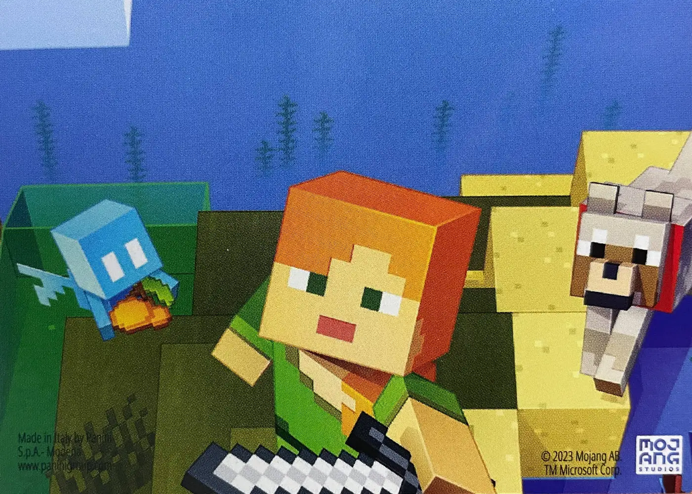 Alex manages to reach the glowberries (Pixel) card back