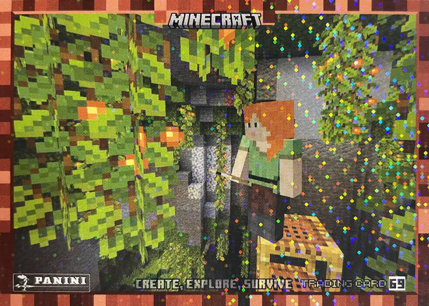 Alex manages to reach the glowberries card front