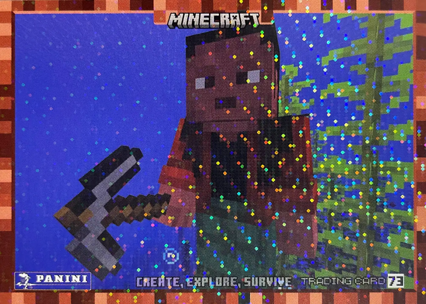 Noor takes out his trusty pickaxe card front