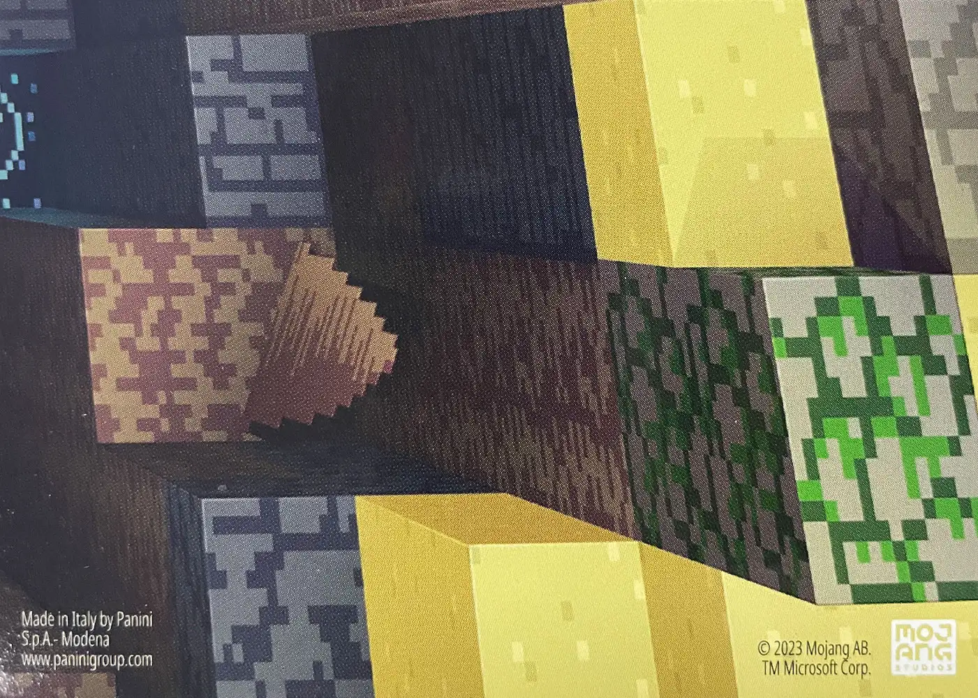 Finally, Noor and Alex collect the four different lights the've collected. What a stylish way to keep hostile mobs at bay! (Pixel) card back