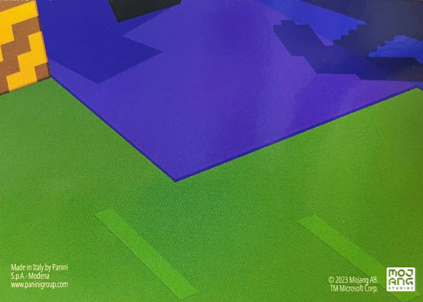 Purple rays lighting up the sky (Pixel) card back