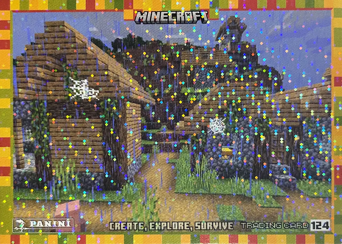 The village might need some decorations too card front