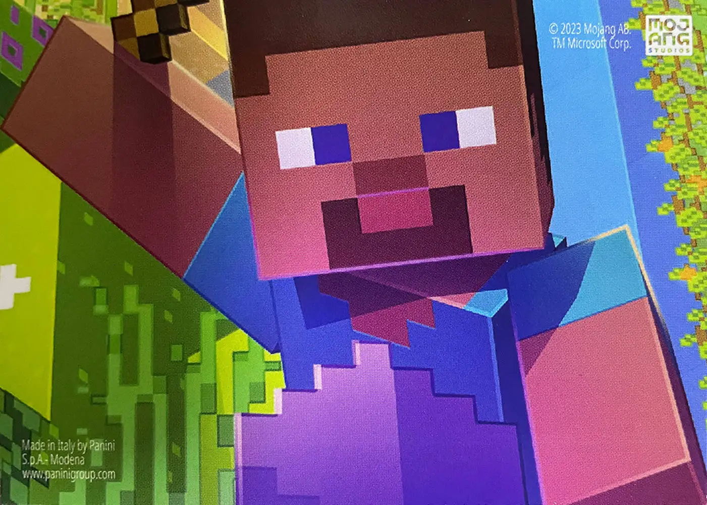 Bats aren't the only mobs inside the cave (Pixel) card back