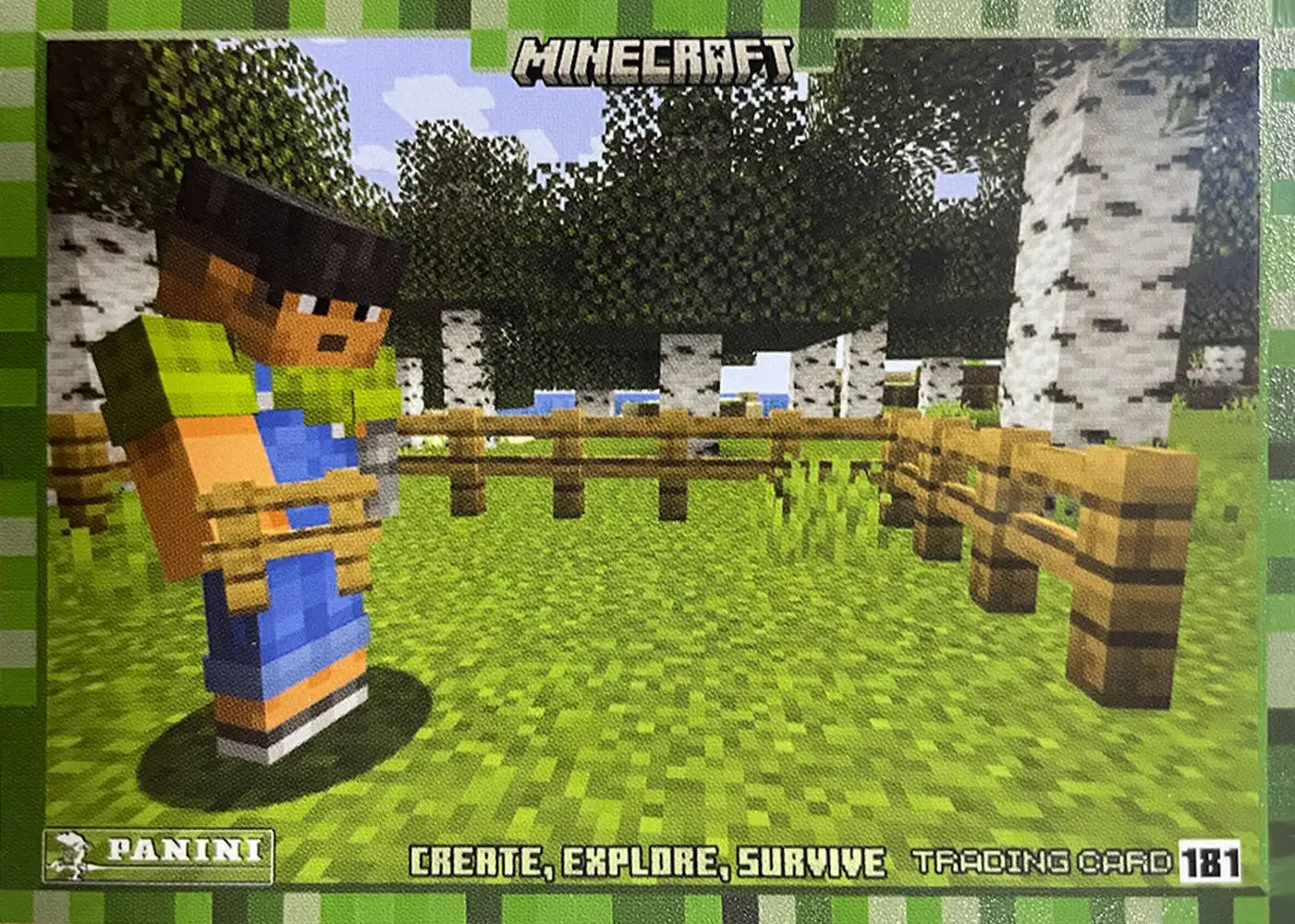 Sunny is building a corral for his cows card front