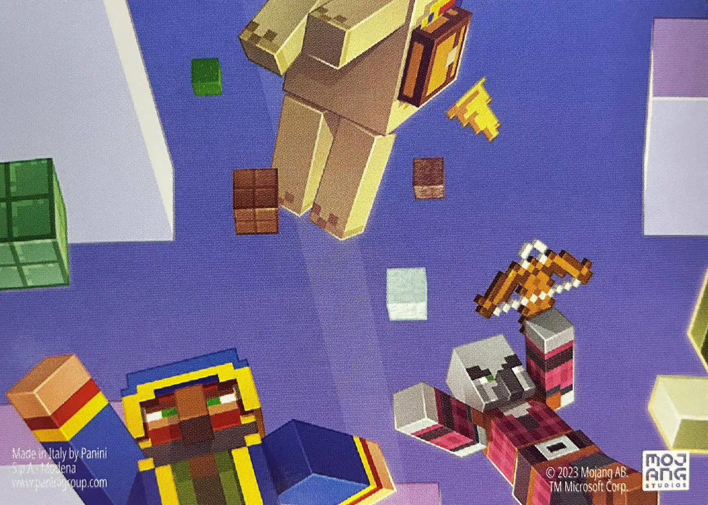 Angry, Sunny buries the creeper in the sand (Regular) card back
