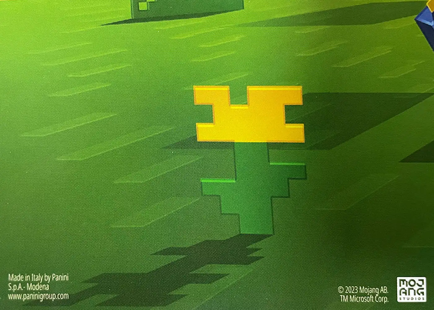 And up pops a creeper... scary! (Regular) card back