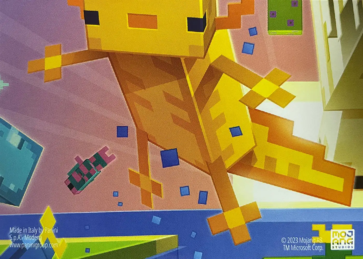 The creeper and Sunny are held captive by the pillagers (Regular) card back