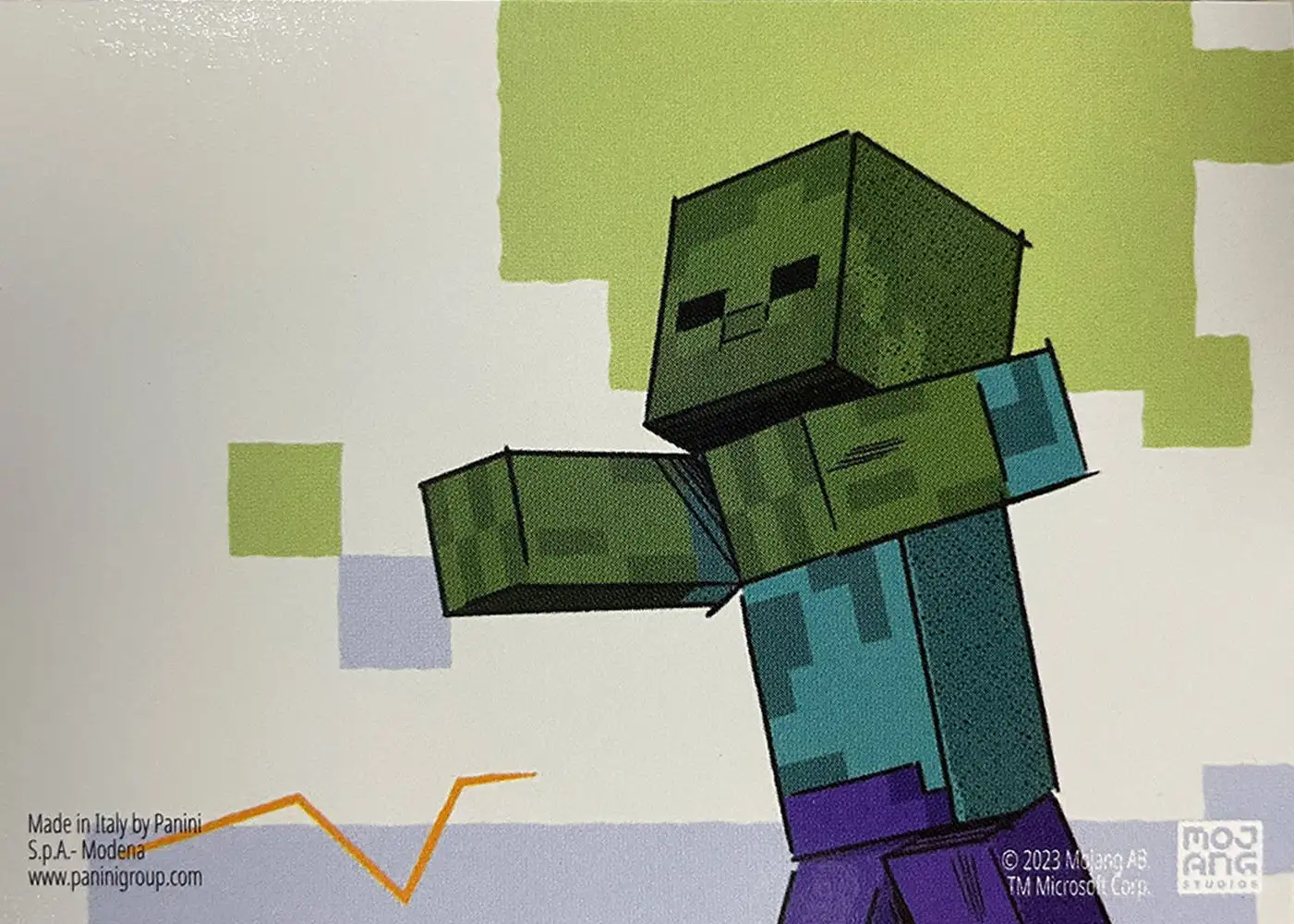 Enderman's head (Rainbow Metal) card back