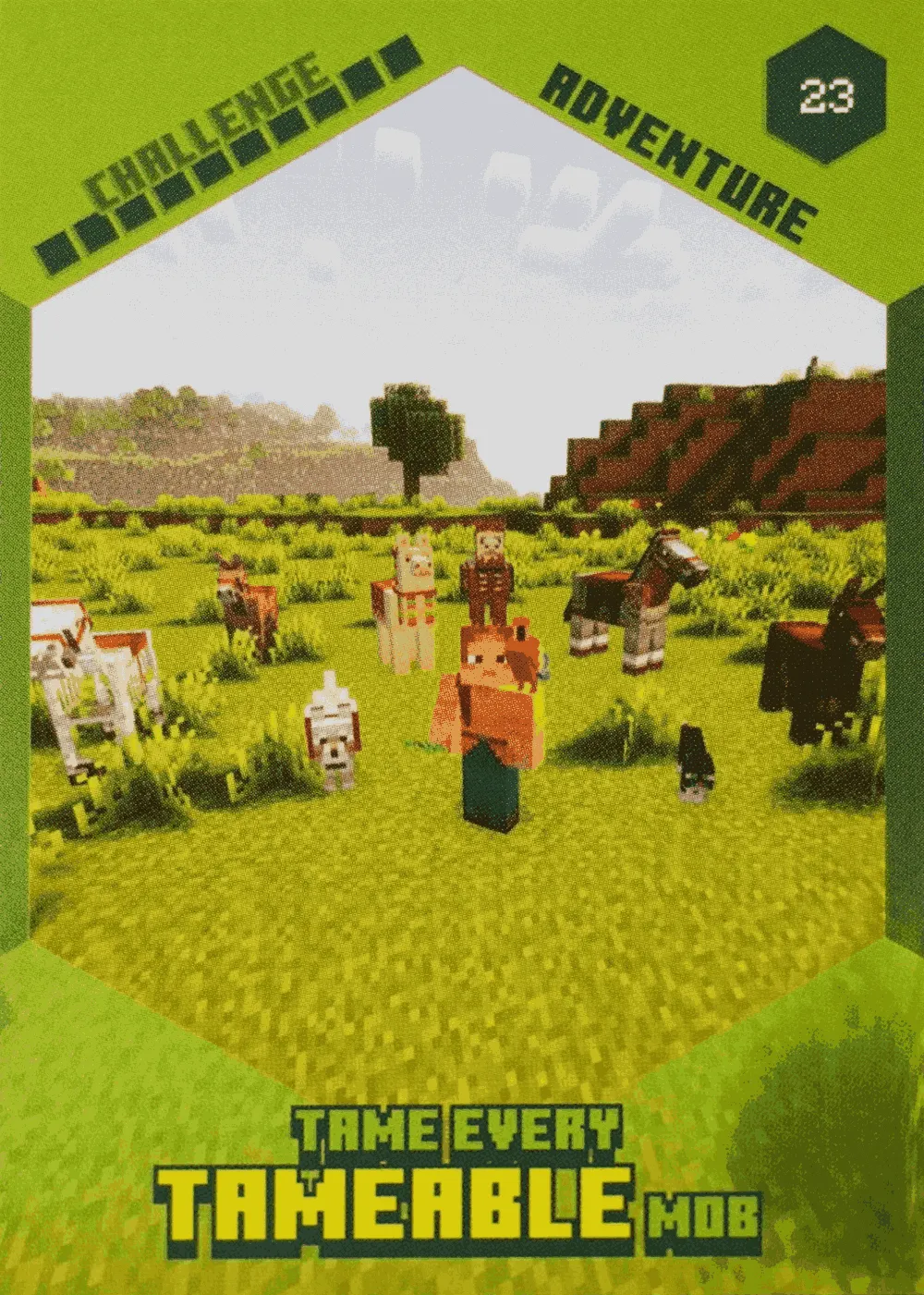 Tame Every Tameable Mob card front
