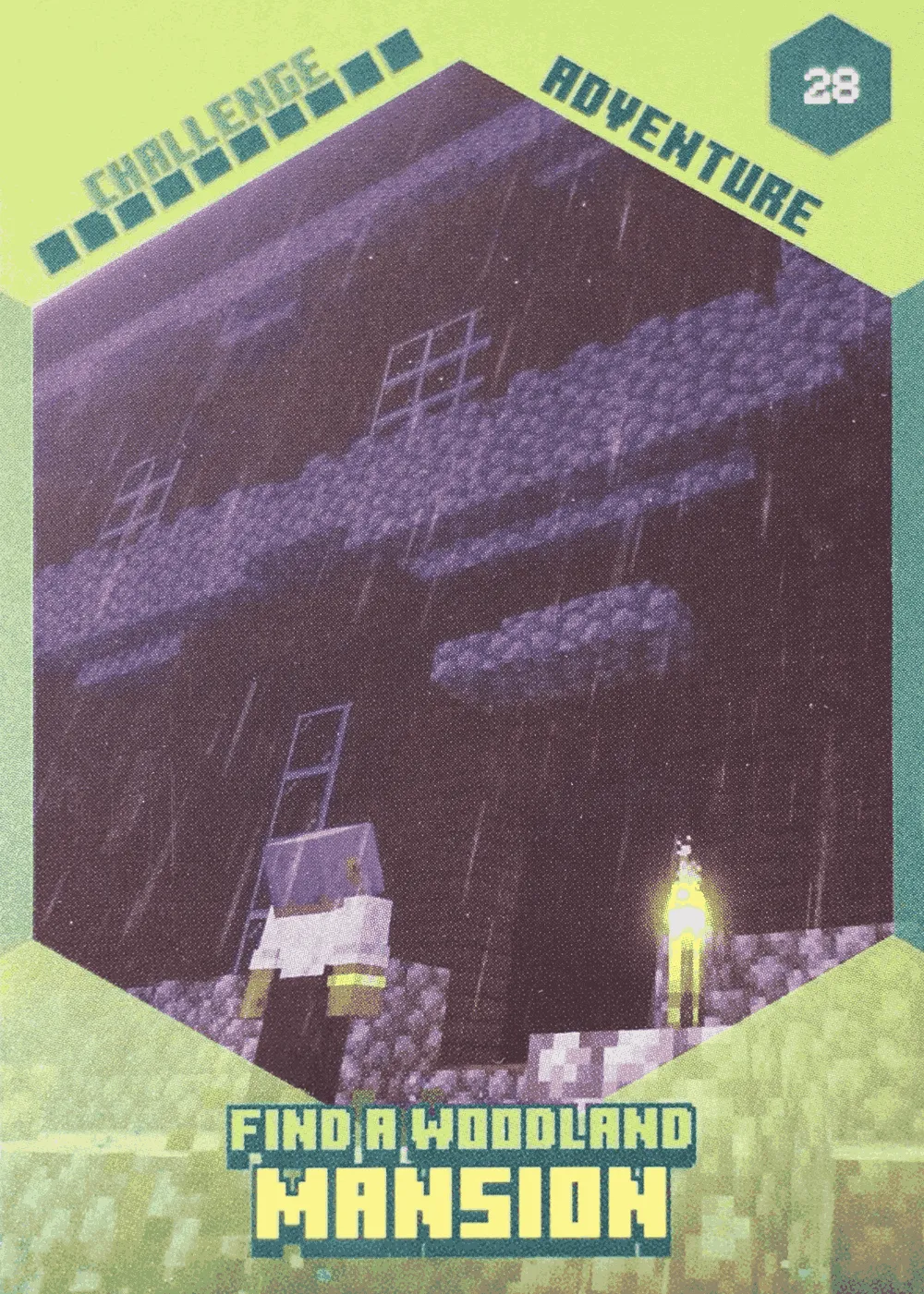 Find a Woodland Mansion card front