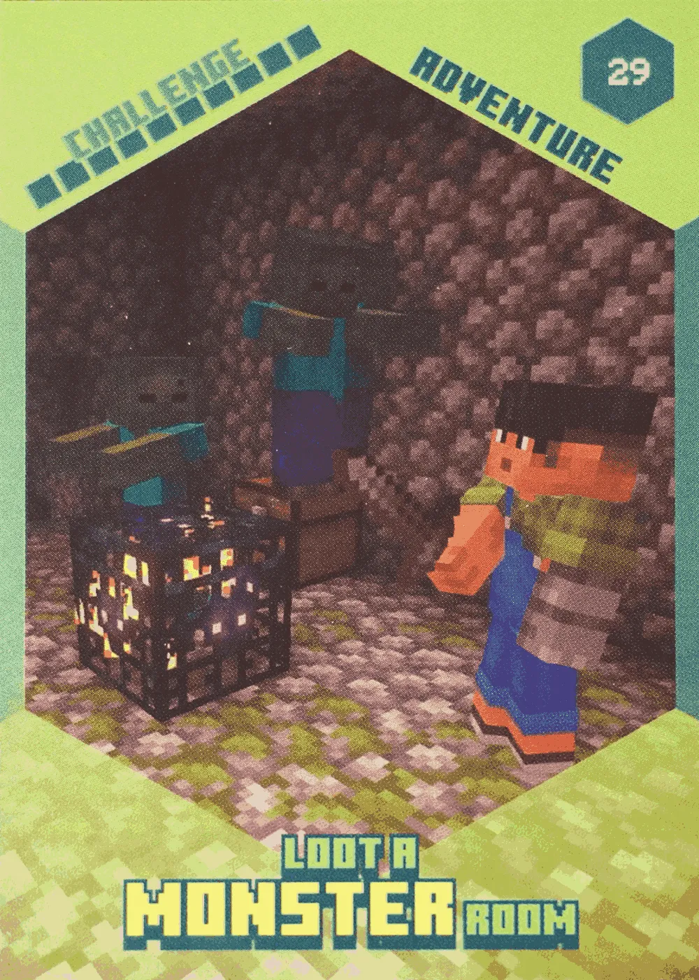 Loot a Monster Room card front
