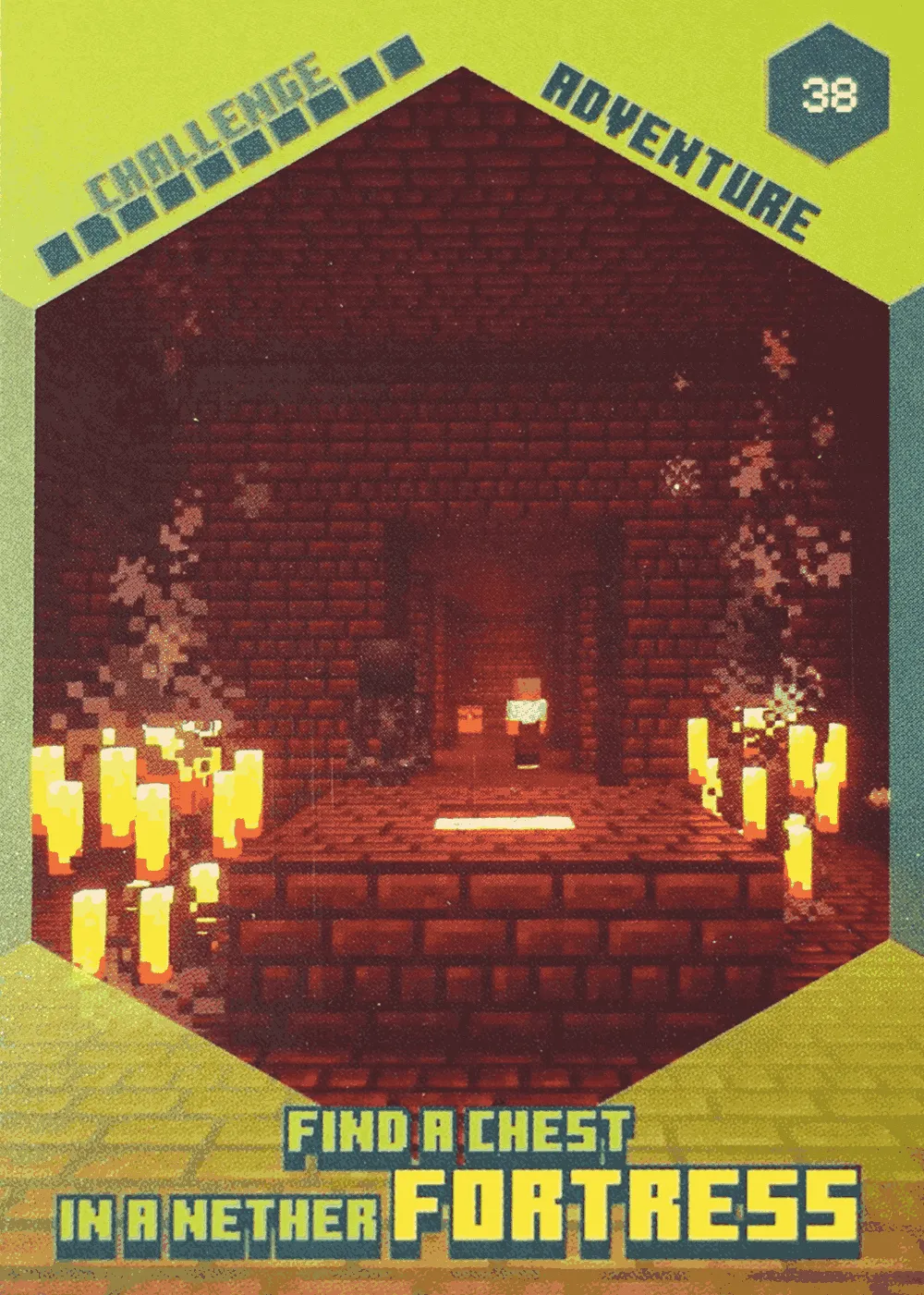 Find a Chest in a Nether Fortress card front