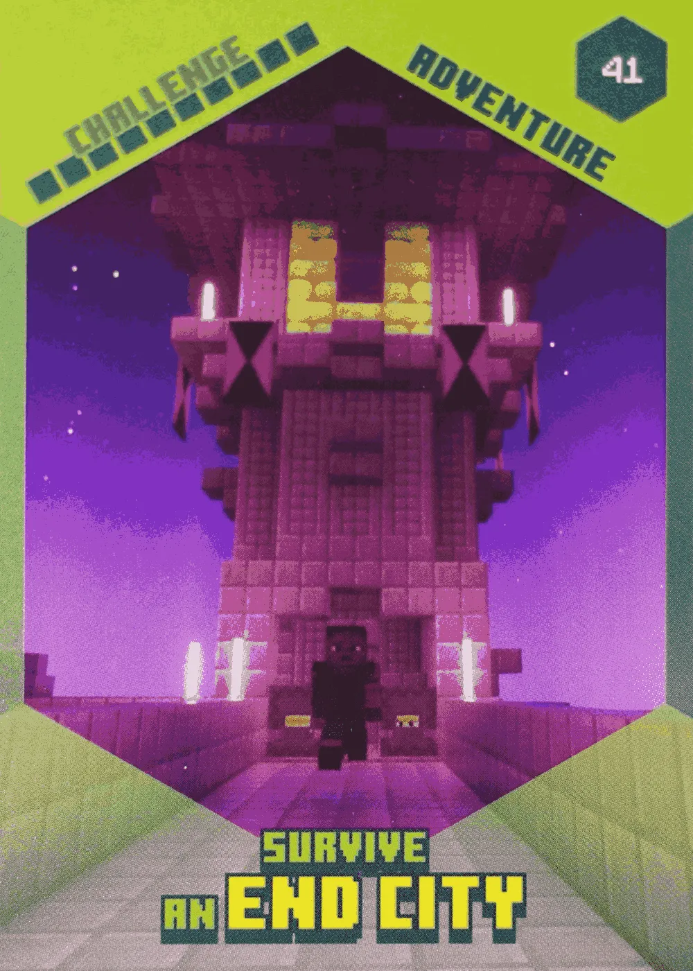 Survive an End City card front