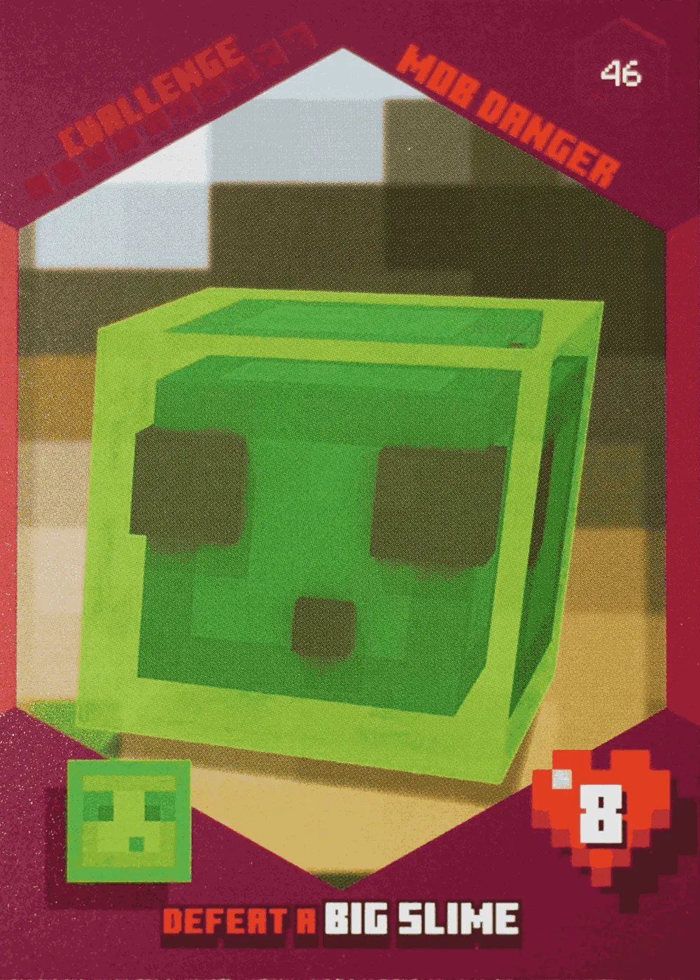 Defeat a Big Slime card front