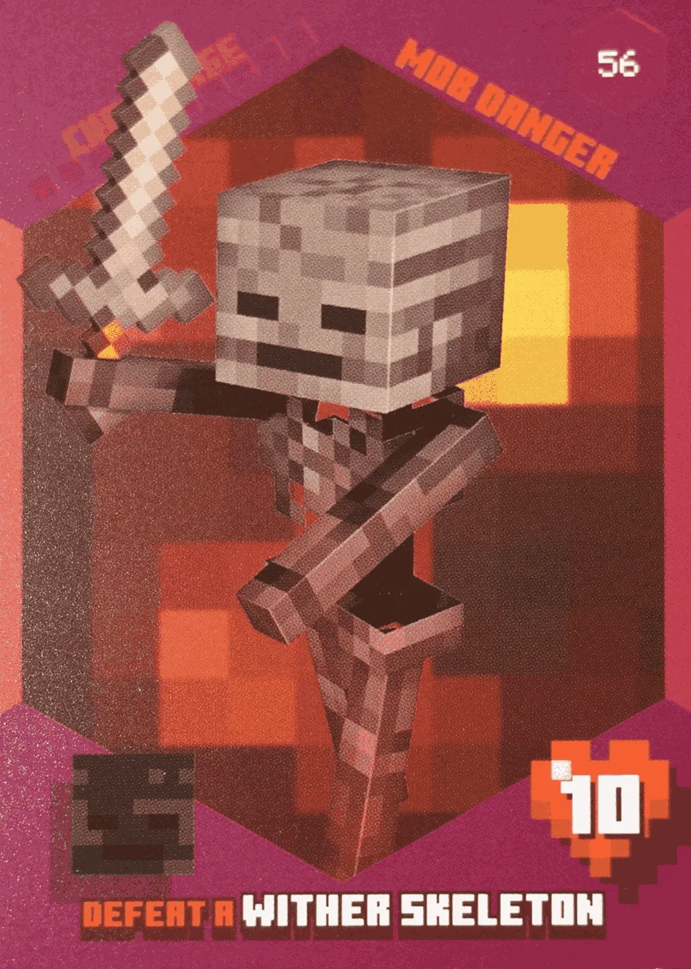 Defeat a Wither Skeleton card front