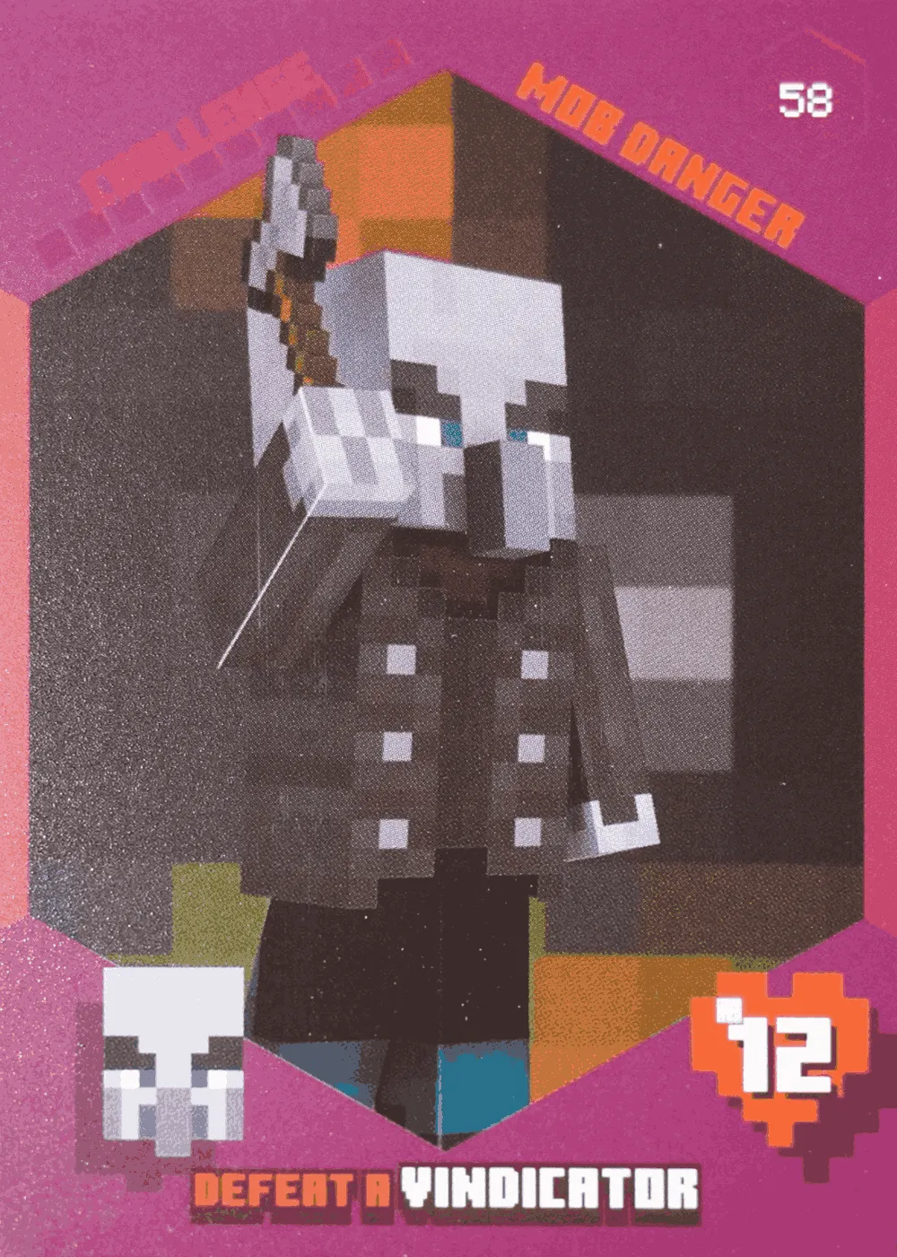 Defeat a Vindicator card front
