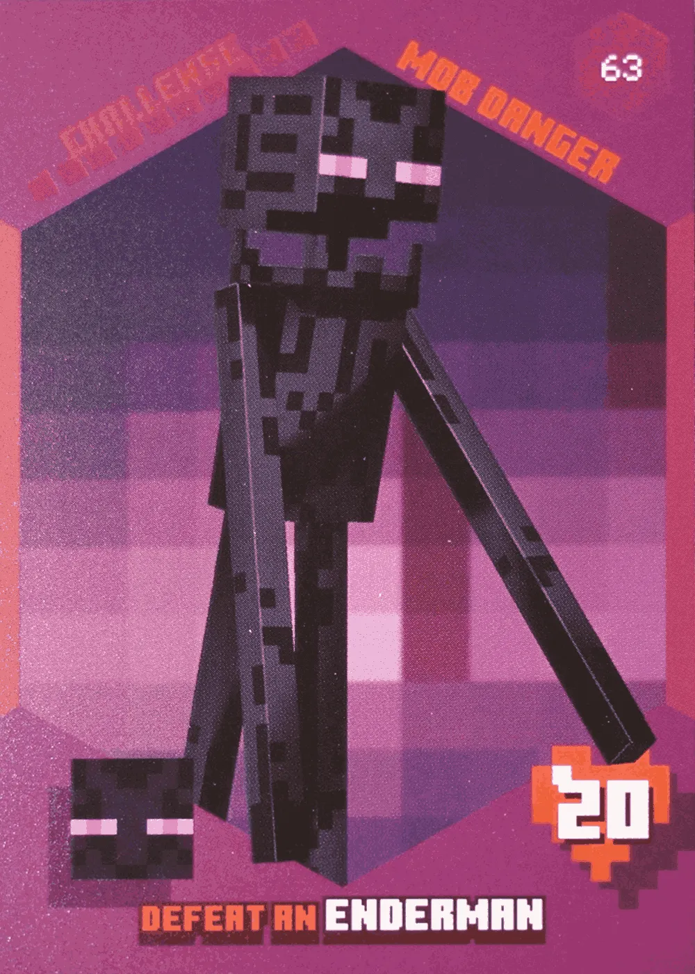 Defeat an Enderman card front