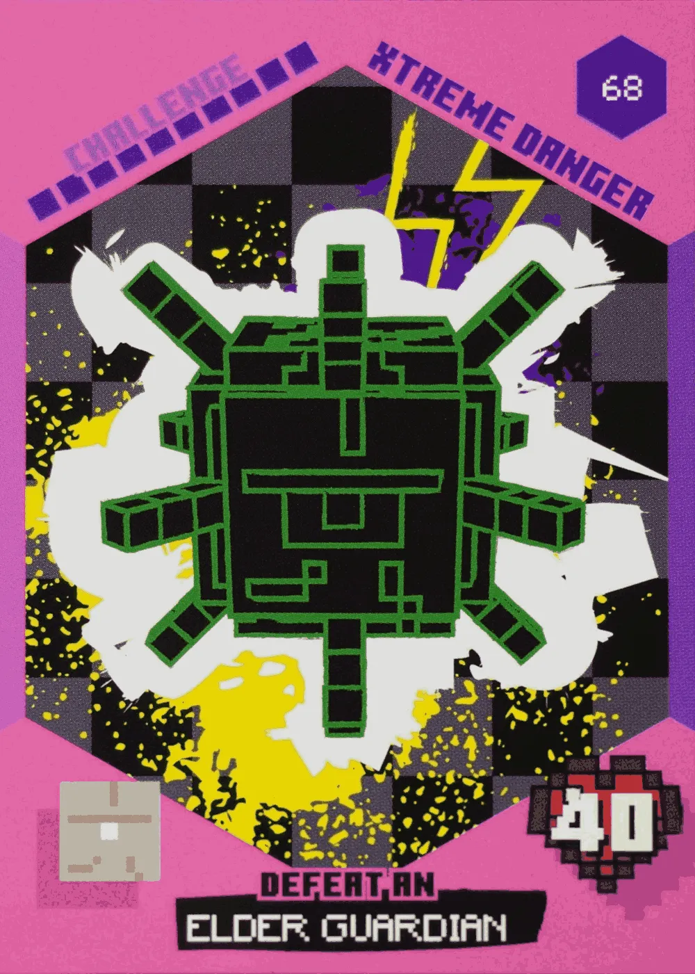 Defeat an Elder Guardian card front