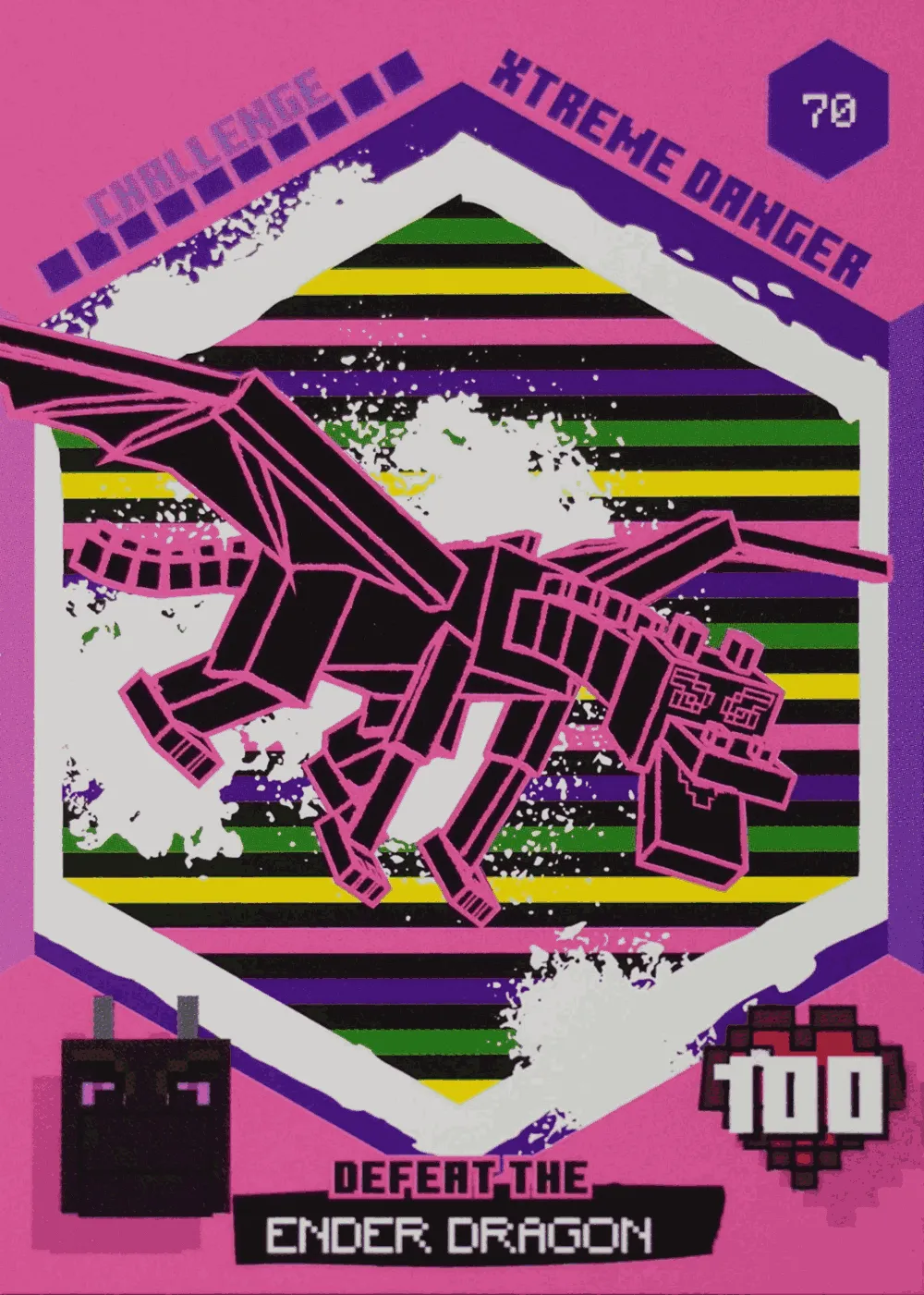Defeat the Ender Dragon card front