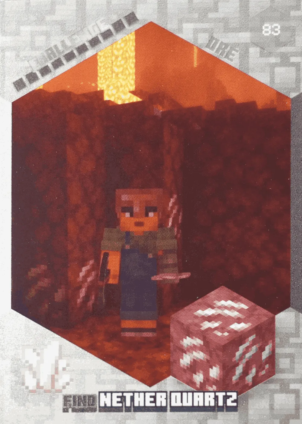 Find Nether Quartz card front